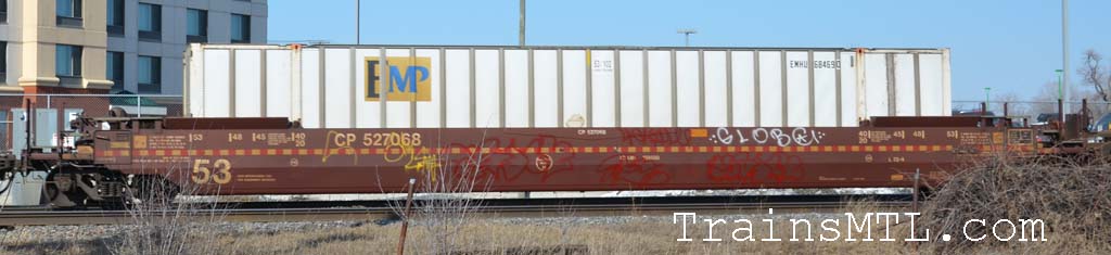 Car/wagon CP527068 left side / coté gauche